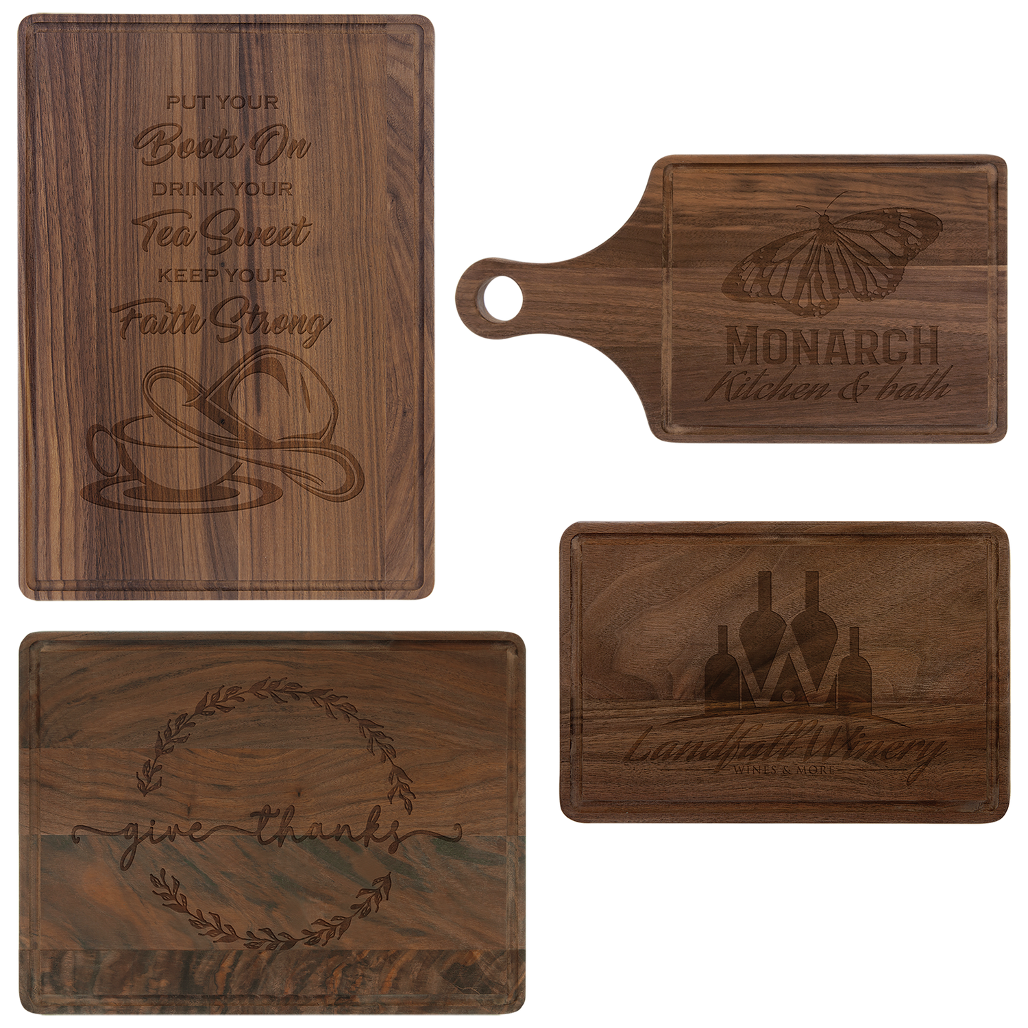 Walnut Cutting Boards-MO