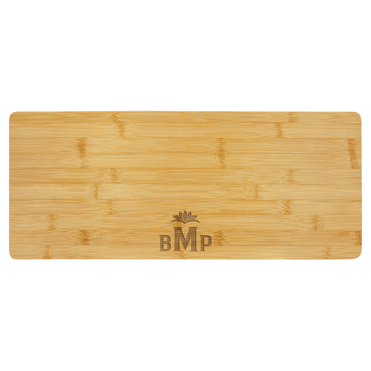 19 3/4" x 8" Bamboo Charcuterie Board/Cutting Board