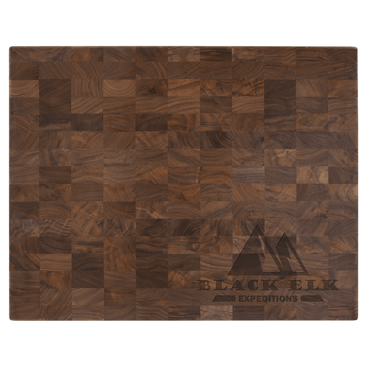 16" x 13" x 1 3/8" Walnut Butcherblock Cutting Board