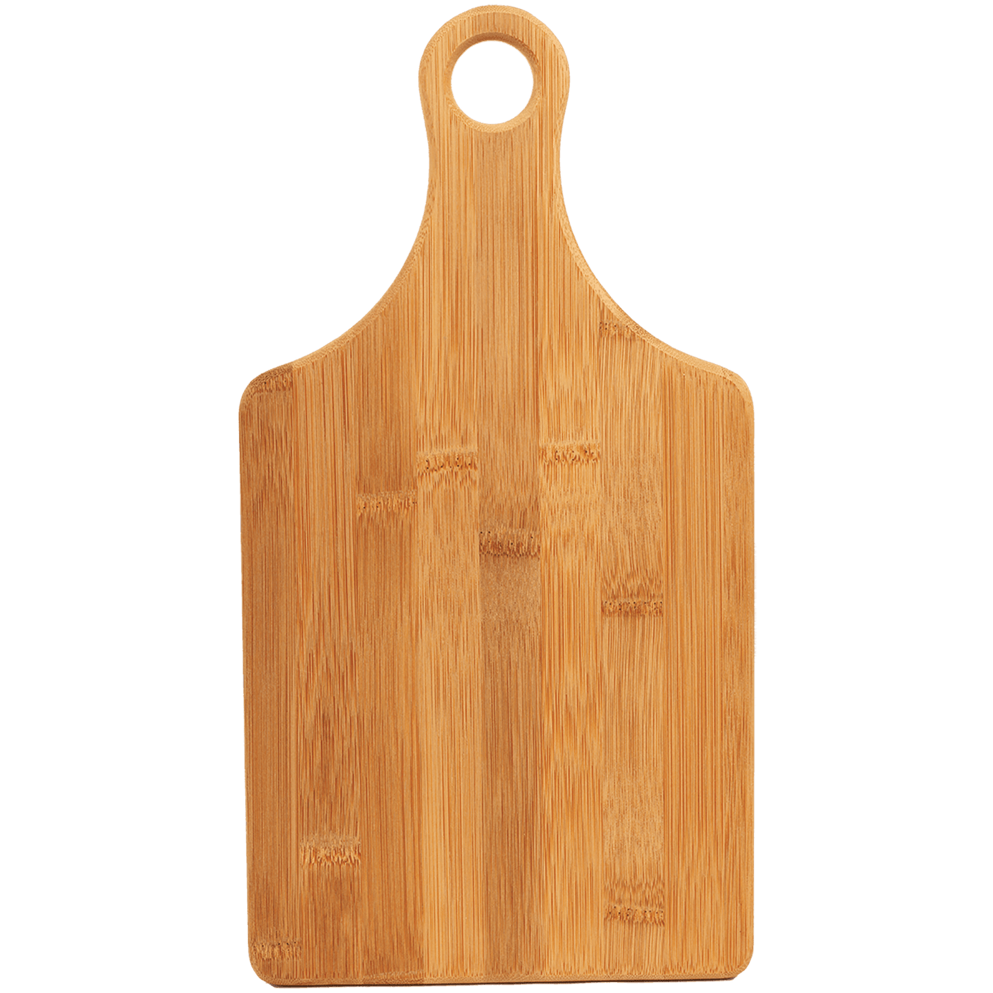 13 1/2" x 7" Bamboo Paddle Shape Cutting Board-MO