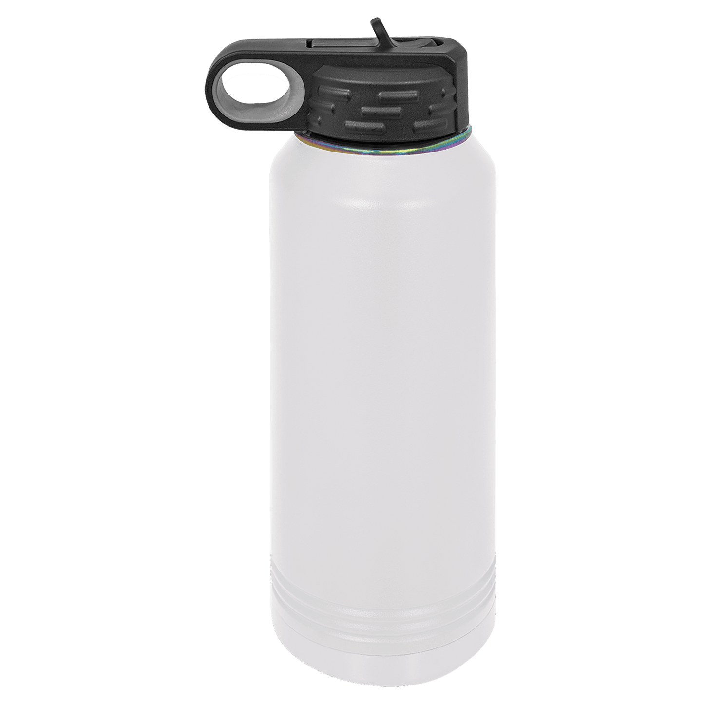 Polar Camel 32 oz. White/Prism ION-Plated Water Bottle-MO