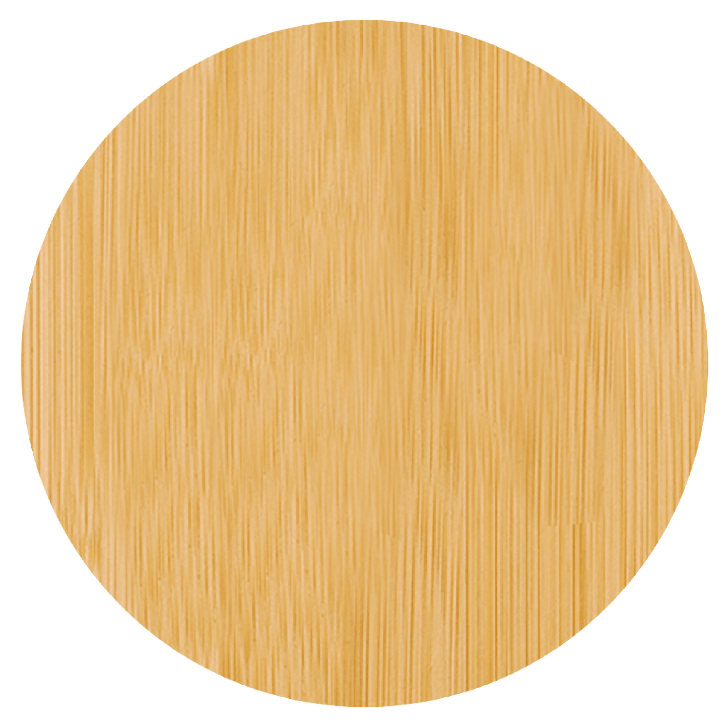 3 3/4" Round Sublimatable Wood Coaster-MO