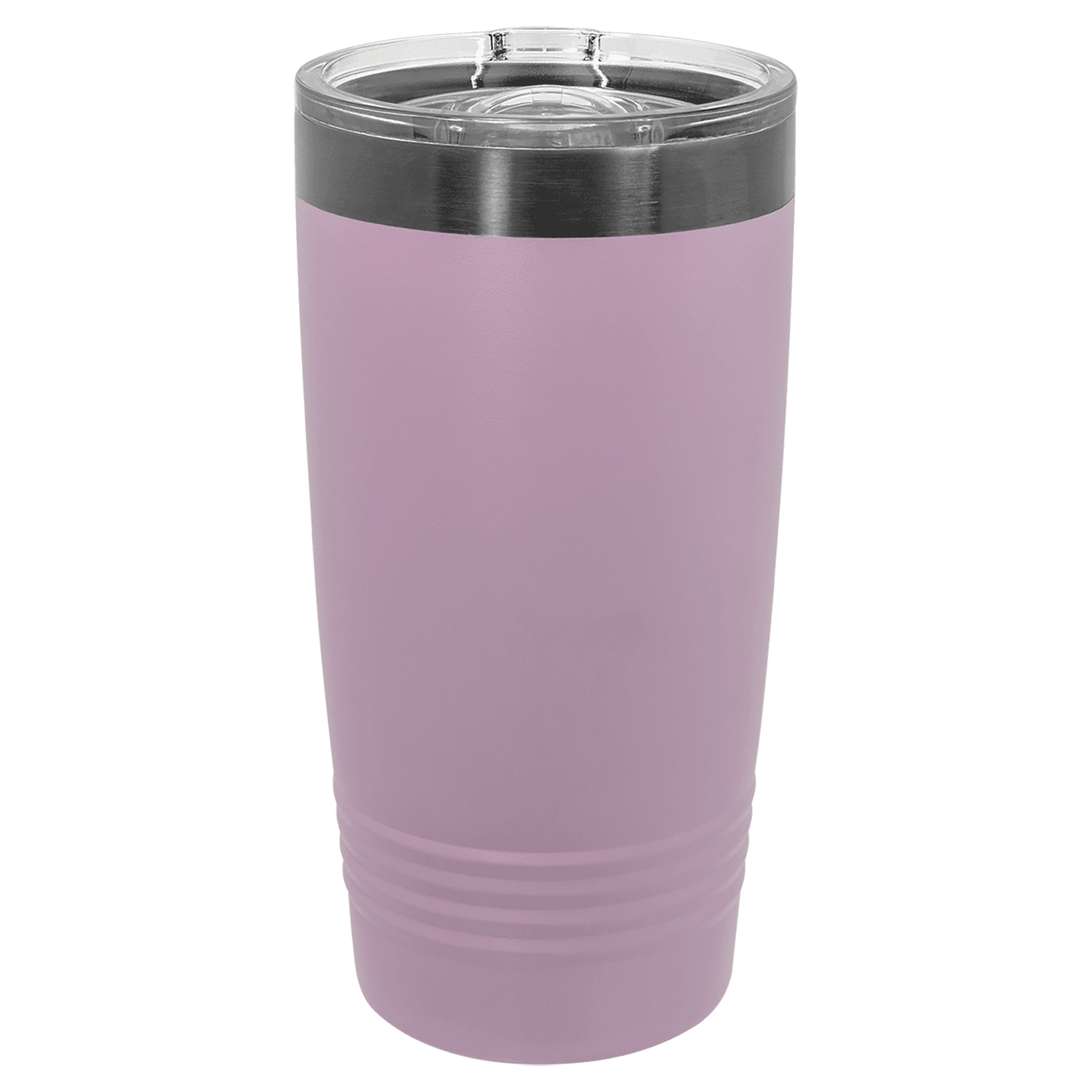 Polar Camel 20 oz. Moody Lilac/Ghost ION-Plated Black Ringneck Tumbler with Slider Lid-MO