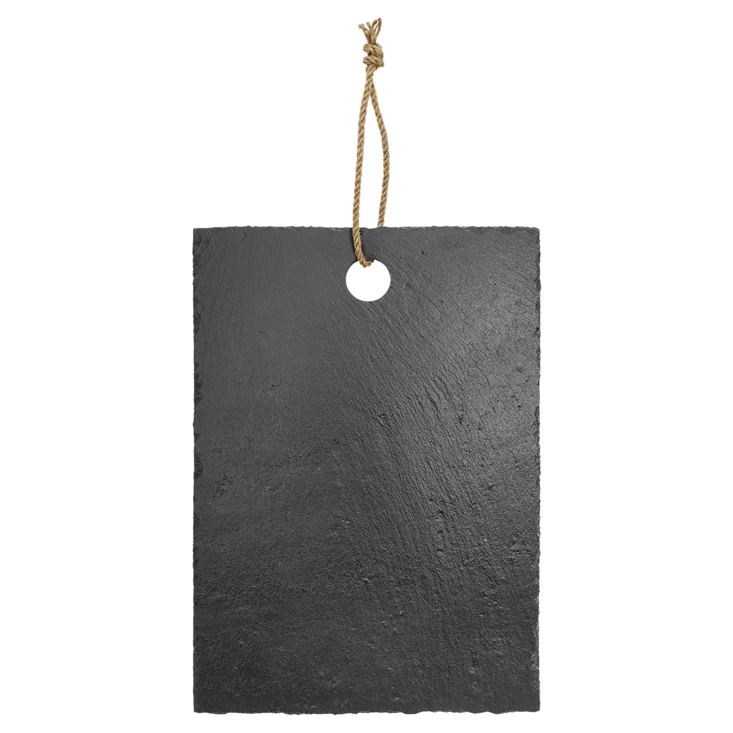 13 3/4" x 9 3/4" Rectangle Slate Cutting Board with Hanger String-MO