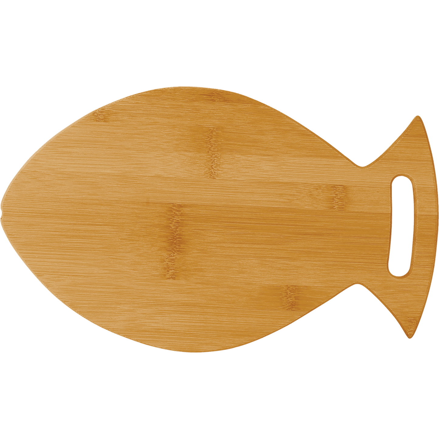 14" x 8 1/2" Bamboo Fish Shaped Cutting Board-MO