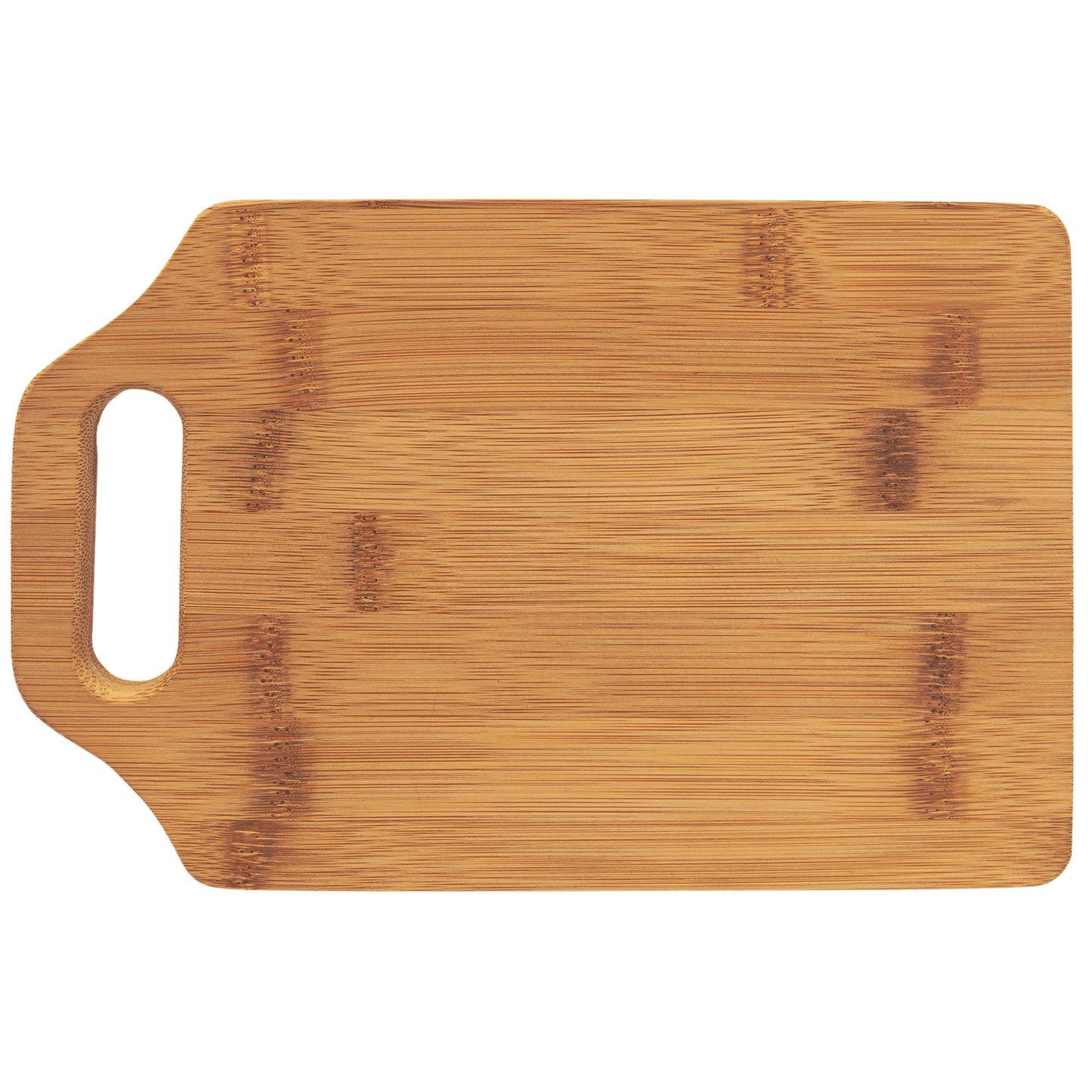 9" x 6" Bamboo Cutting Board with Handle-MO