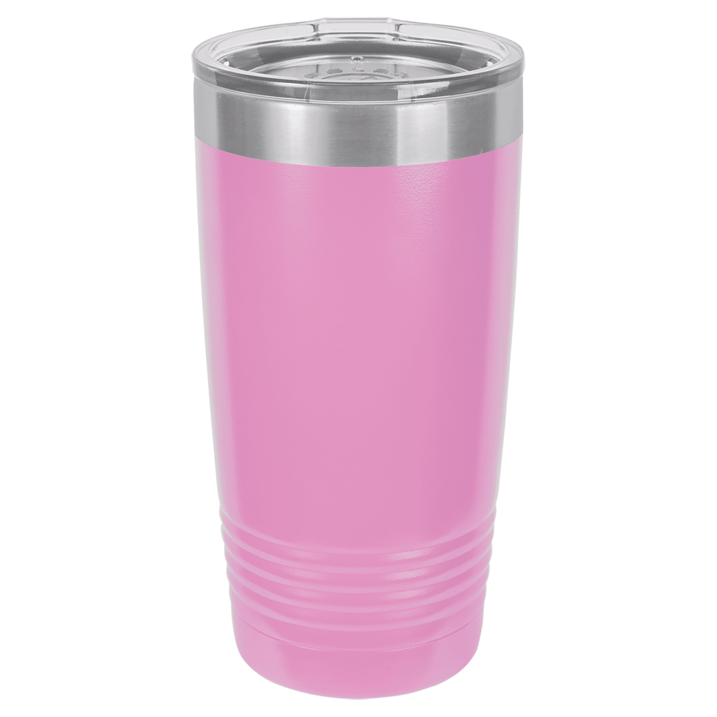 Polar Camel 20 oz. Light Purple Vacuum Insulated Ringneck Tumbler with Clear Lid-MO