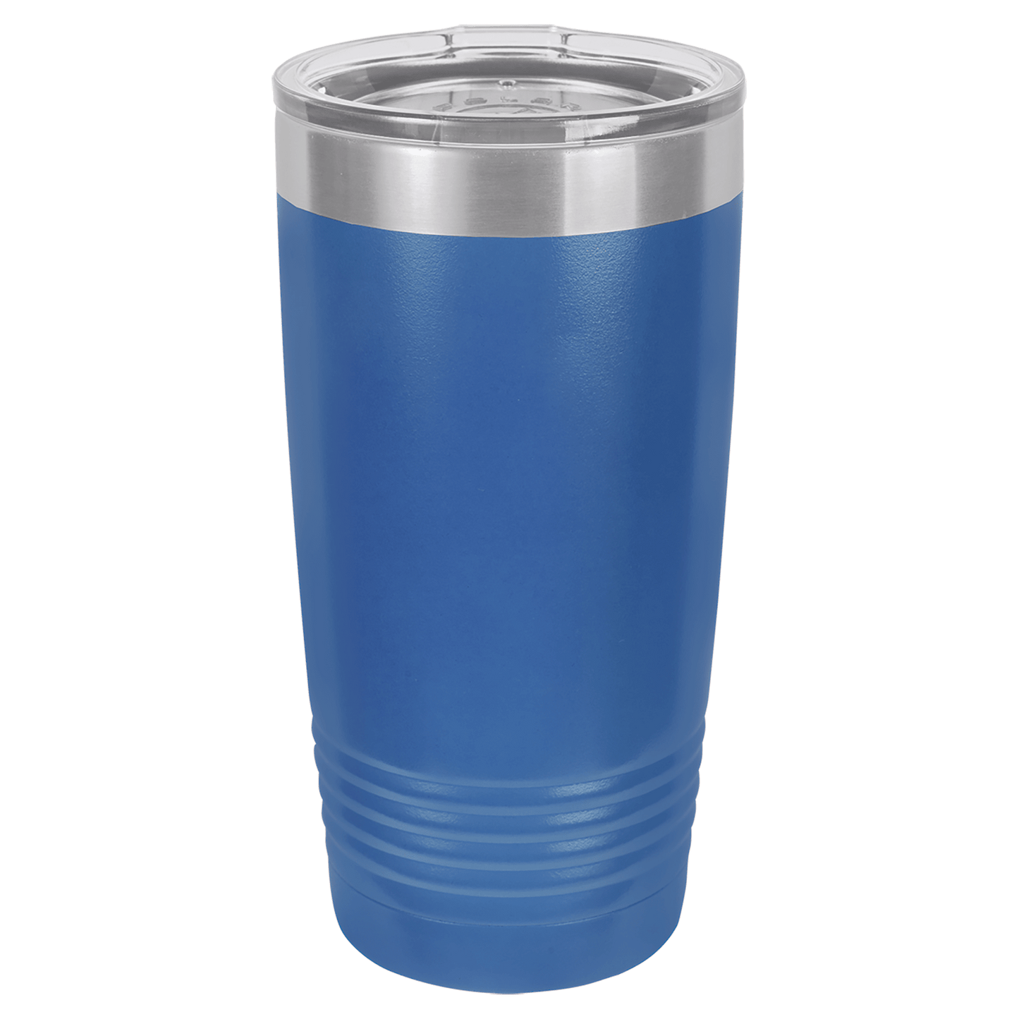 Polar Camel 20 oz. Royal Blue Vacuum Insulated Ringneck Tumbler with Clear Lid-MO