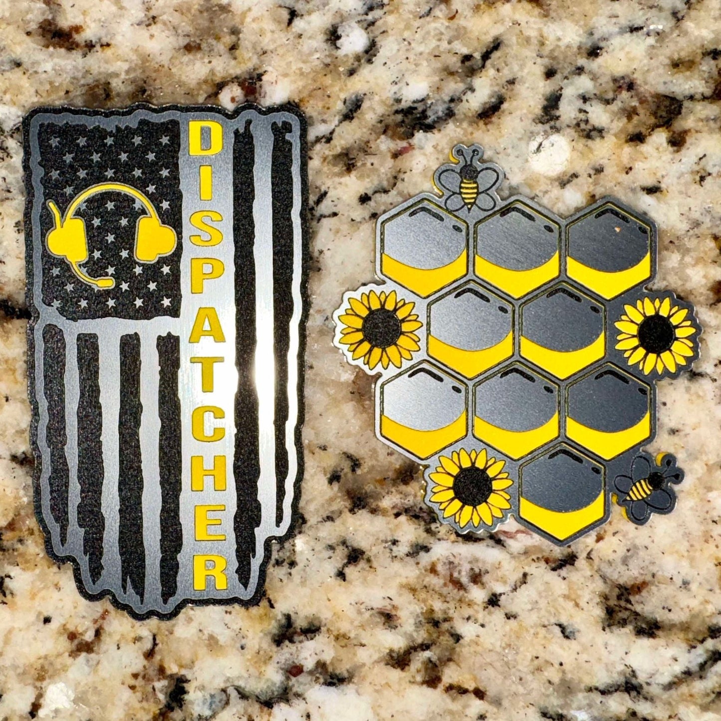 Stainless / Black / Yellow TriLayer Patch You Create Here