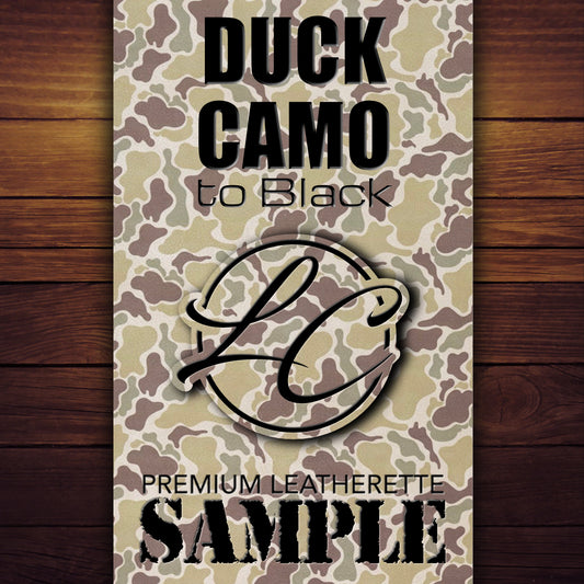 Duck Camo / Black Durra-Bull Premium Patch Designer