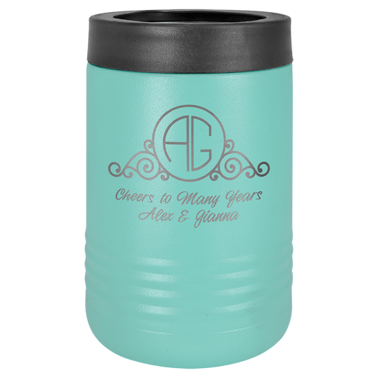 Polar Camel Teal Stainless Steel Vacuum Insulated Beverage Holder