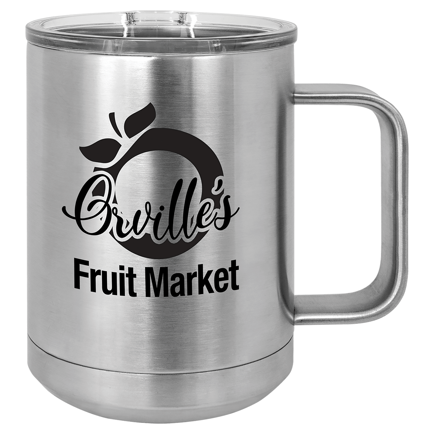 Polar Camel 15 oz. Stainless Steel Vacuum Insulated Mug with Slider Lid