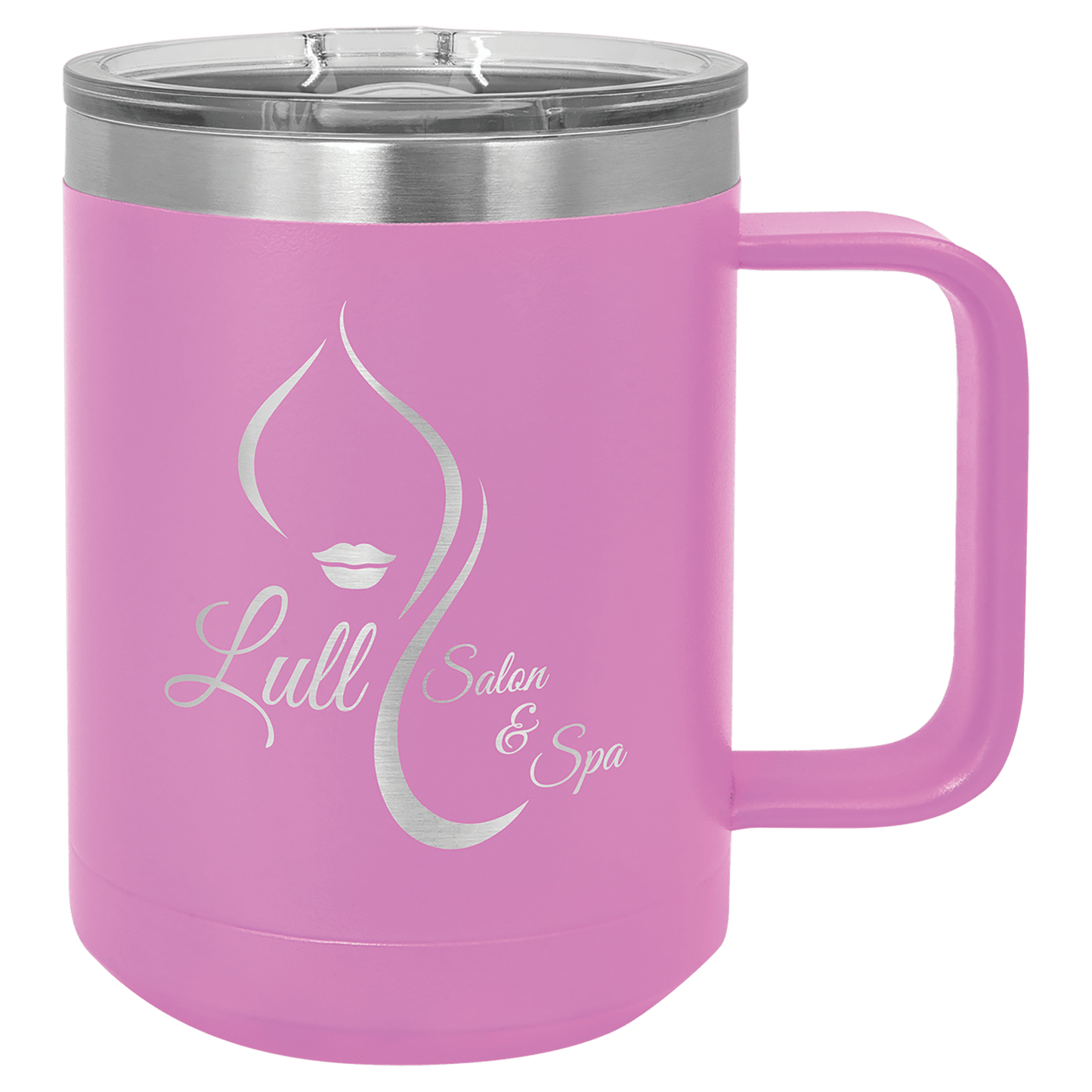 Polar Camel 15 oz. Light Purple Vacuum Insulated Mug with Slider Lid