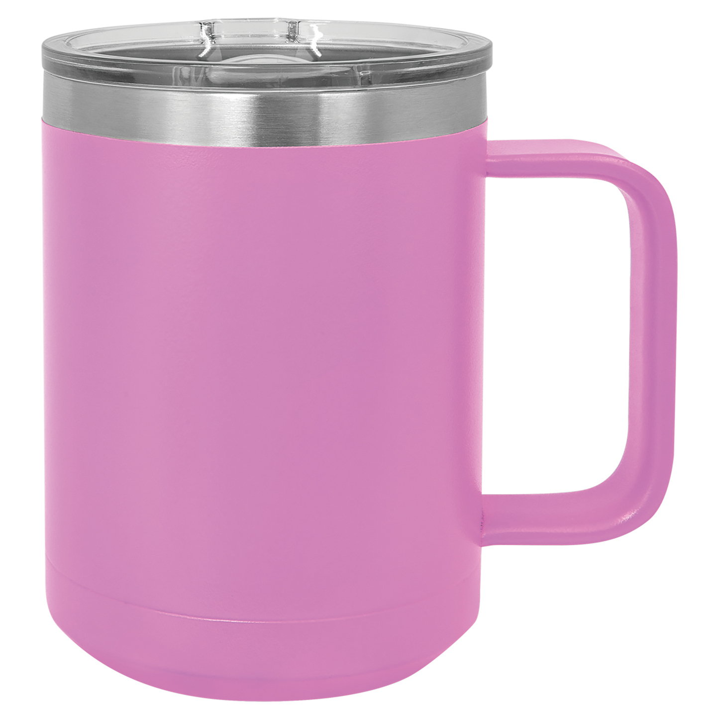 Polar Camel 15 oz. Light Purple Vacuum Insulated Mug with Slider Lid-MO