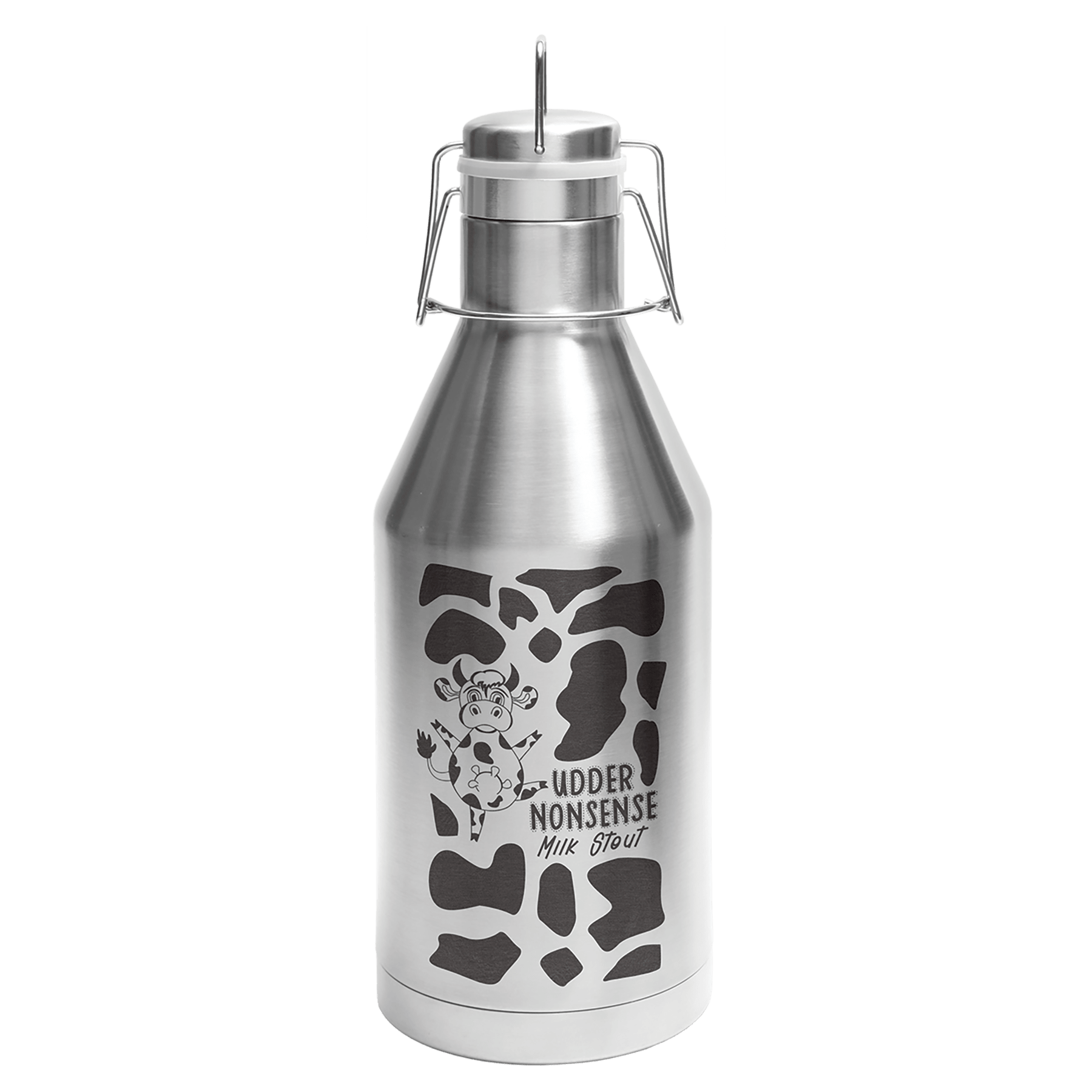 Polar Camel 64 oz. Stainless Steel Vacuum Insulated Growler with Swing-Top Lid