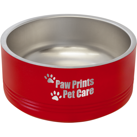 Polar Camel 32 oz. Medium Red Pet Bowl-MO