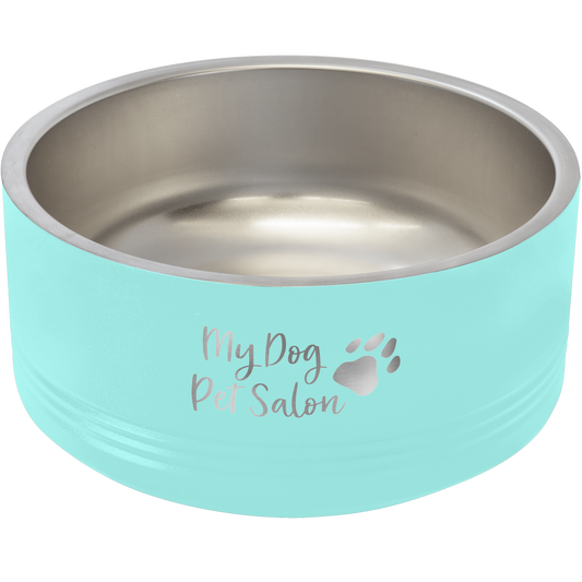 Polar Camel 32 oz. Medium Teal Pet Bowl-MO