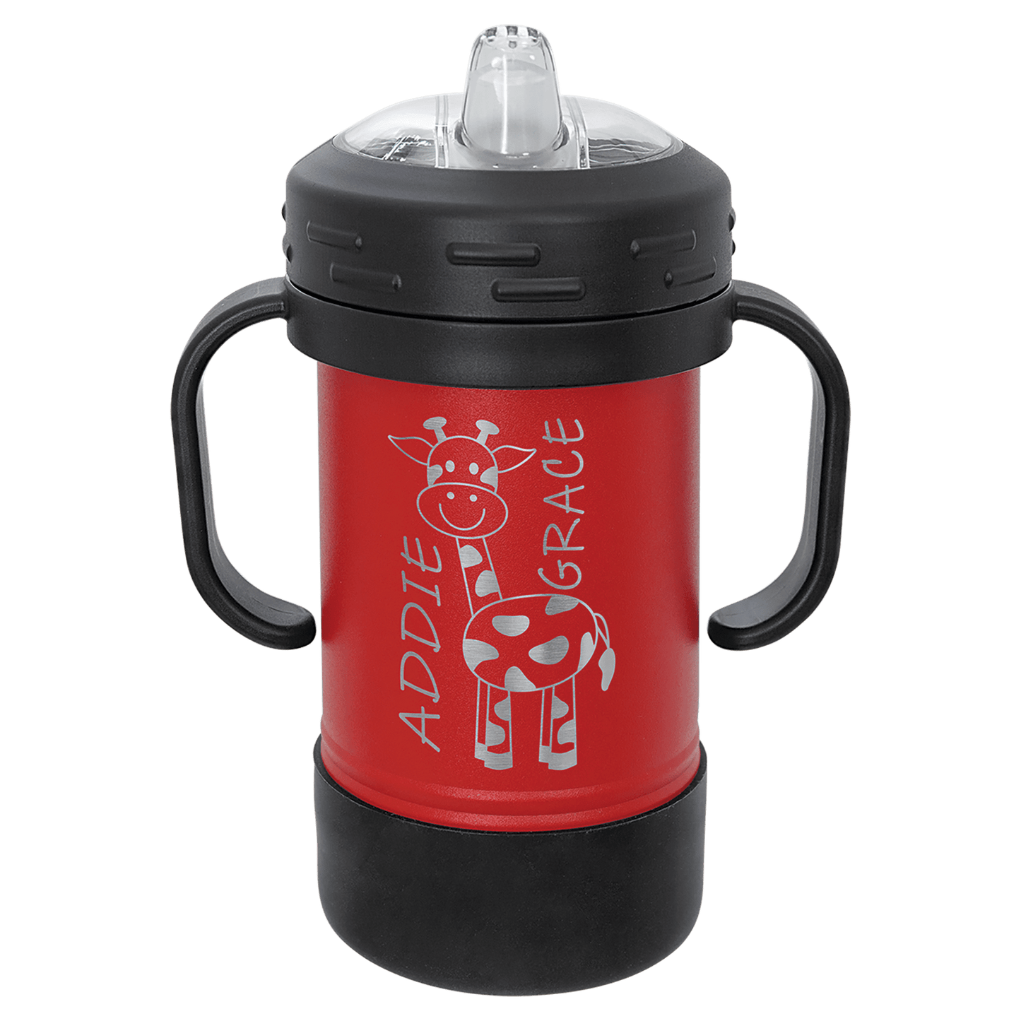 Polar Camel 10 oz. Red Sippy Cup