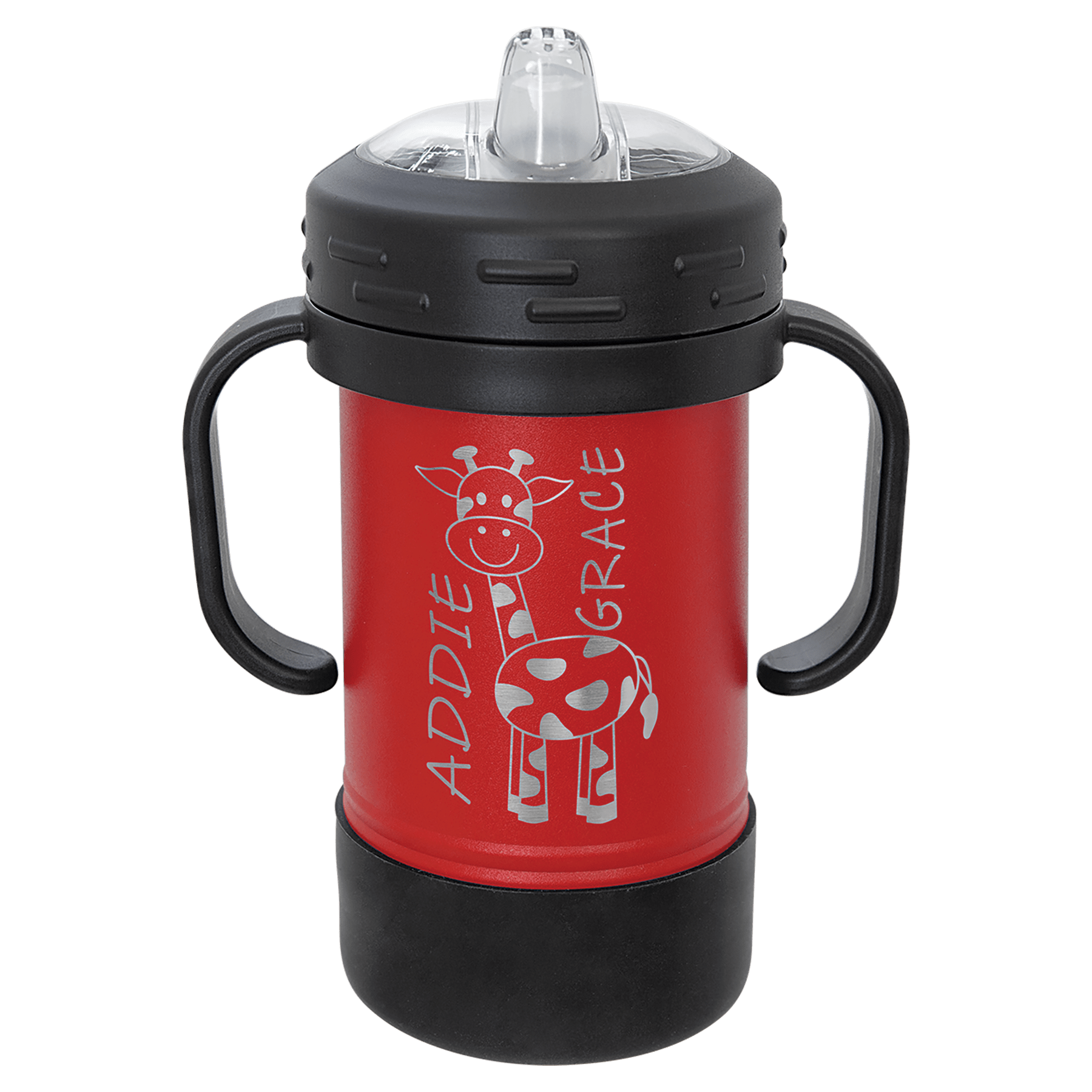 Polar Camel 10 oz. Red Sippy Cup