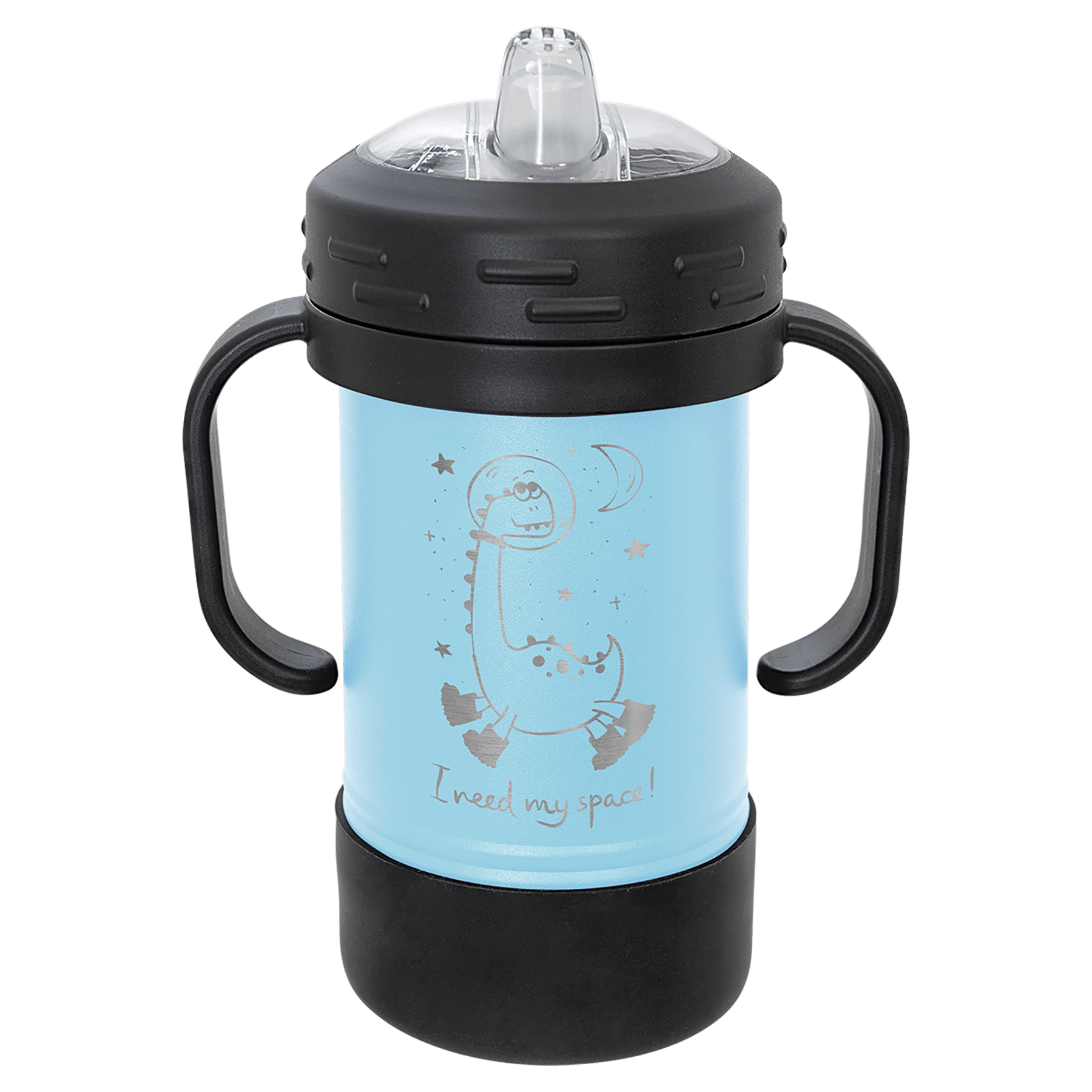 Polar Camel 10 oz. Light Blue Sippy Cup