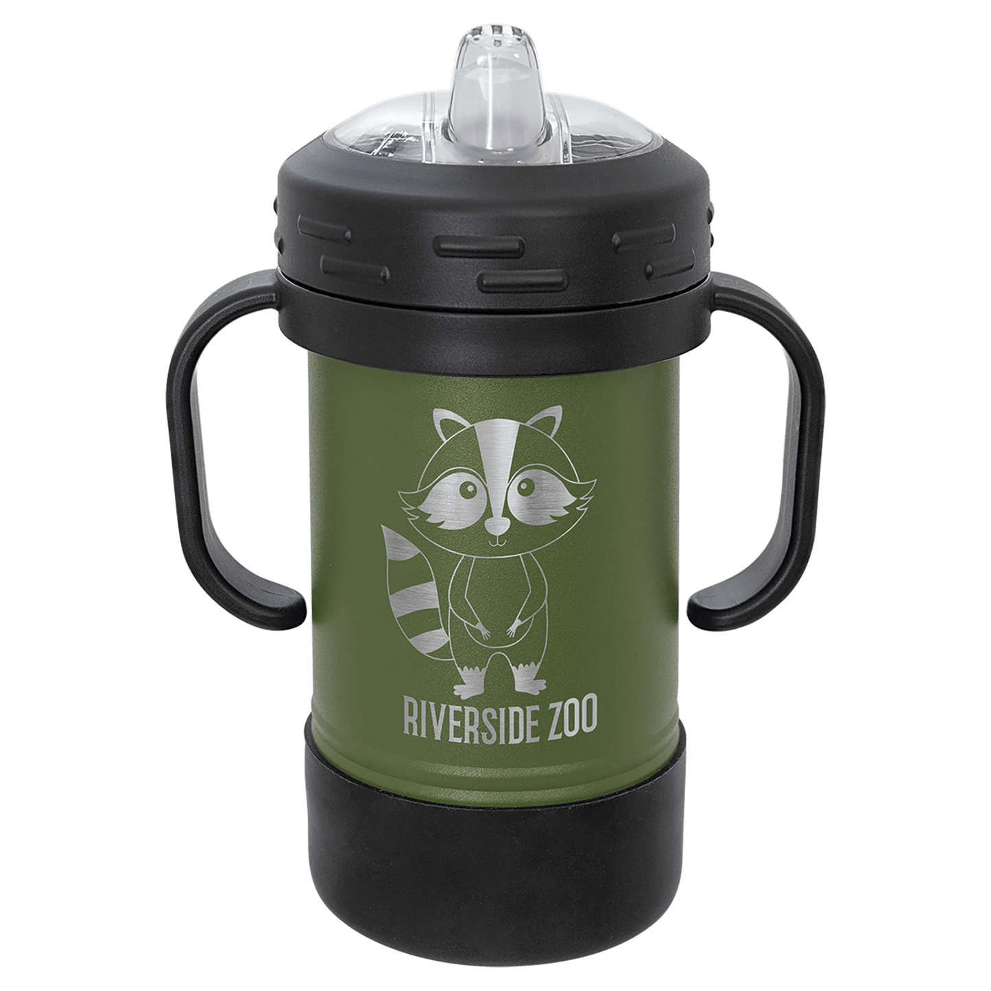 Polar Camel 10 oz. Olive Green Sippy Cup