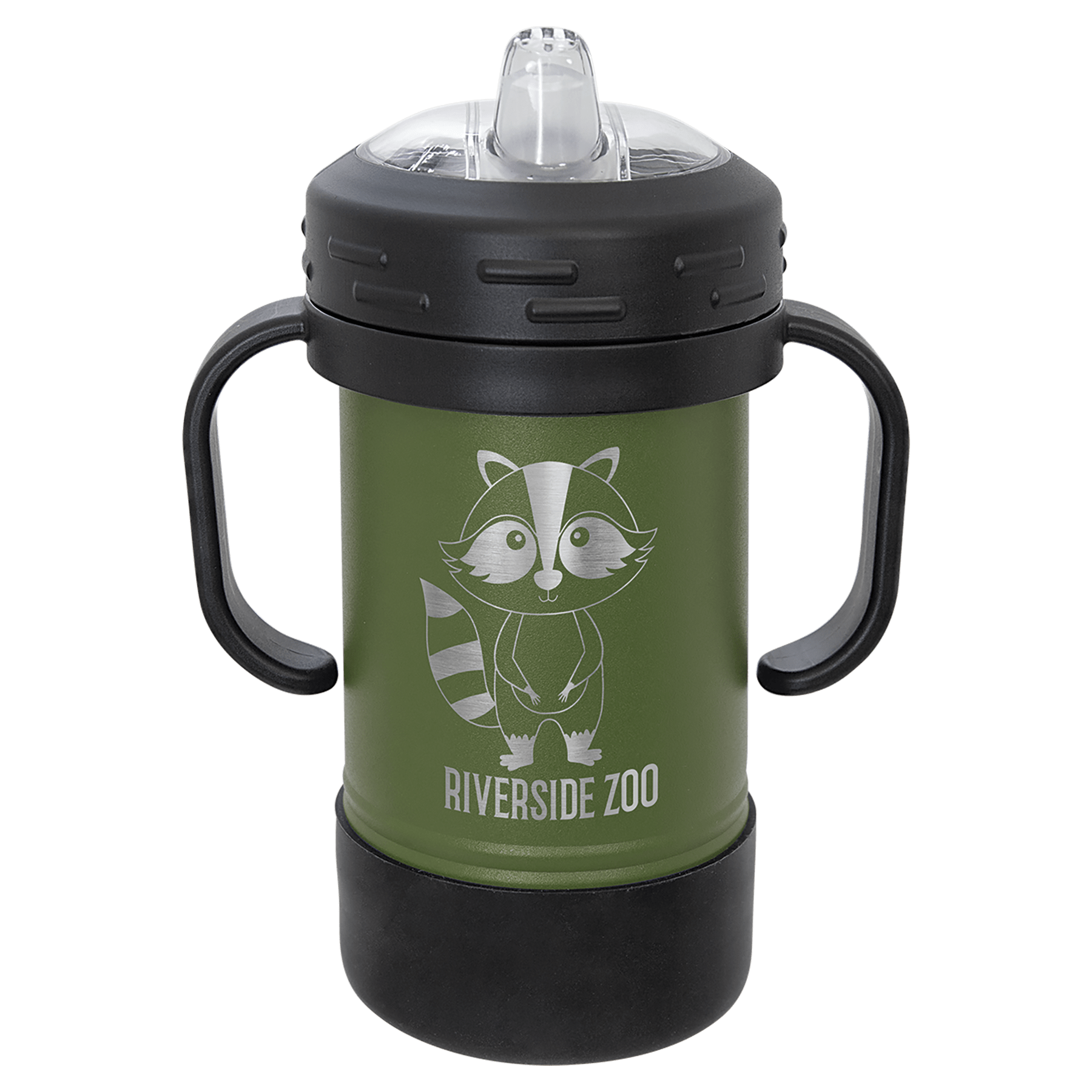 Polar Camel 10 oz. Olive Green Sippy Cup