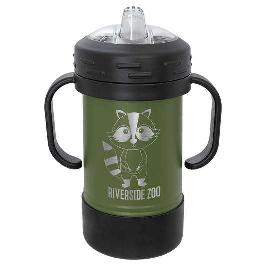 Polar Camel 10 oz. Olive Green Sippy Cup