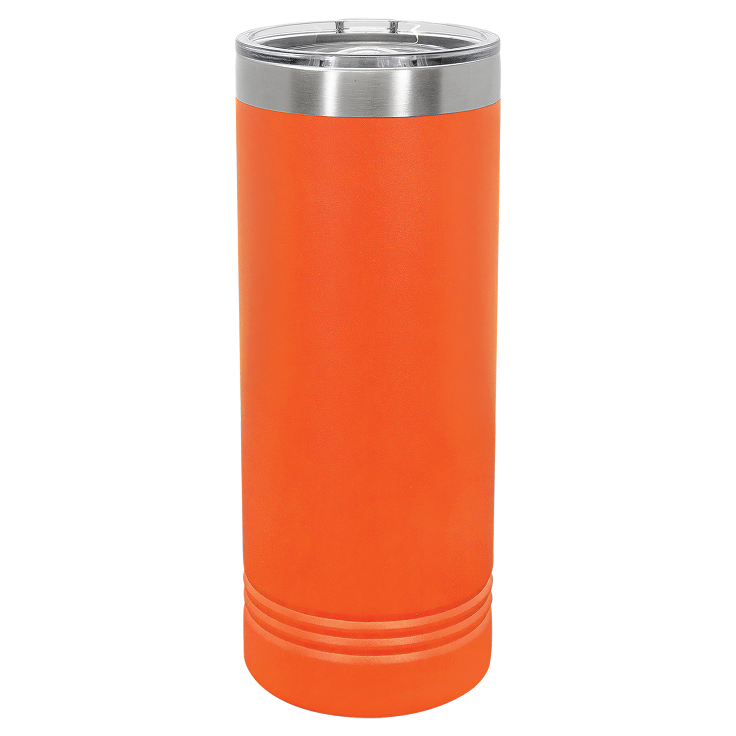 Polar Camel 22 oz. Orange Skinny Tumbler with Slider Lid-MO