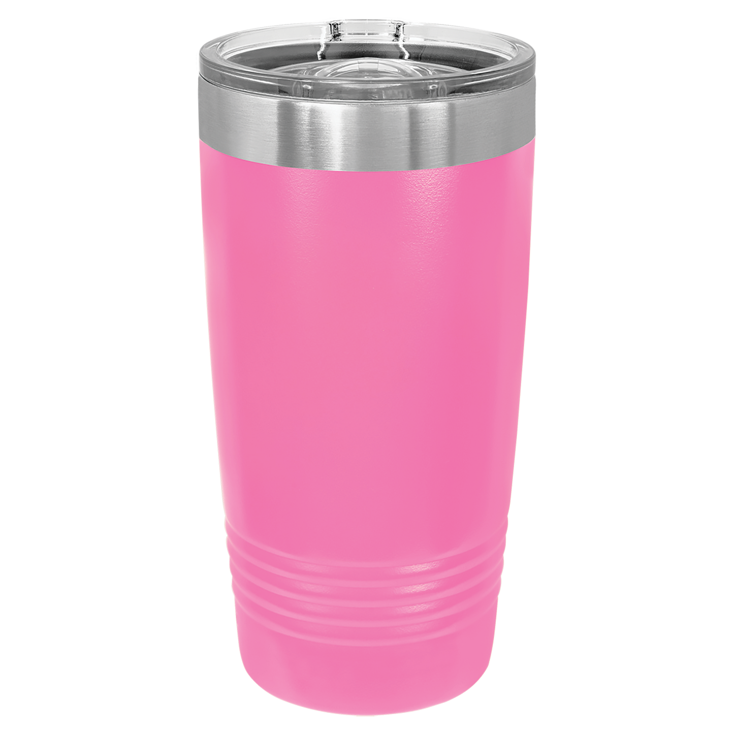 Polar Camel 20 oz. Pink Insulated Ringneck Tumbler with Slider Lid-MO