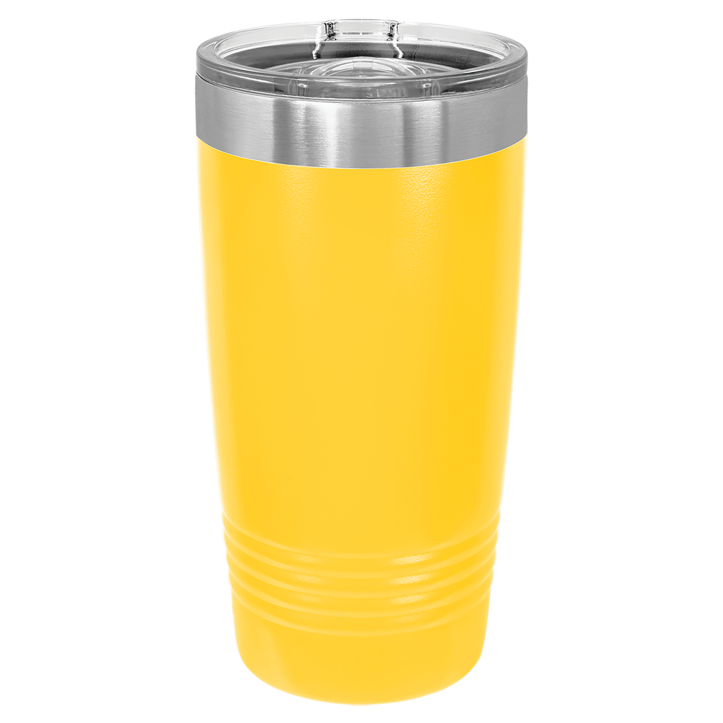 Polar Camel 20 oz. Yellow Insulated Ringneck Tumbler with Slider Lid-MO