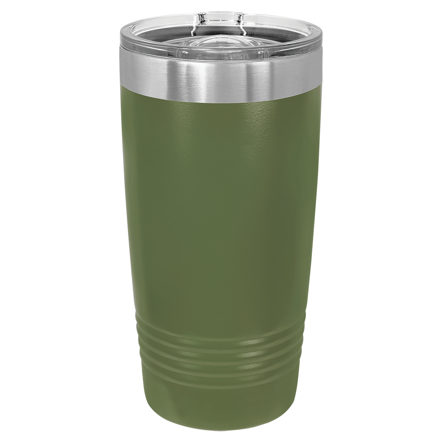 Polar Camel 20 oz. Olive Green Insulated Ringneck Tumbler with Slider Lid-MO