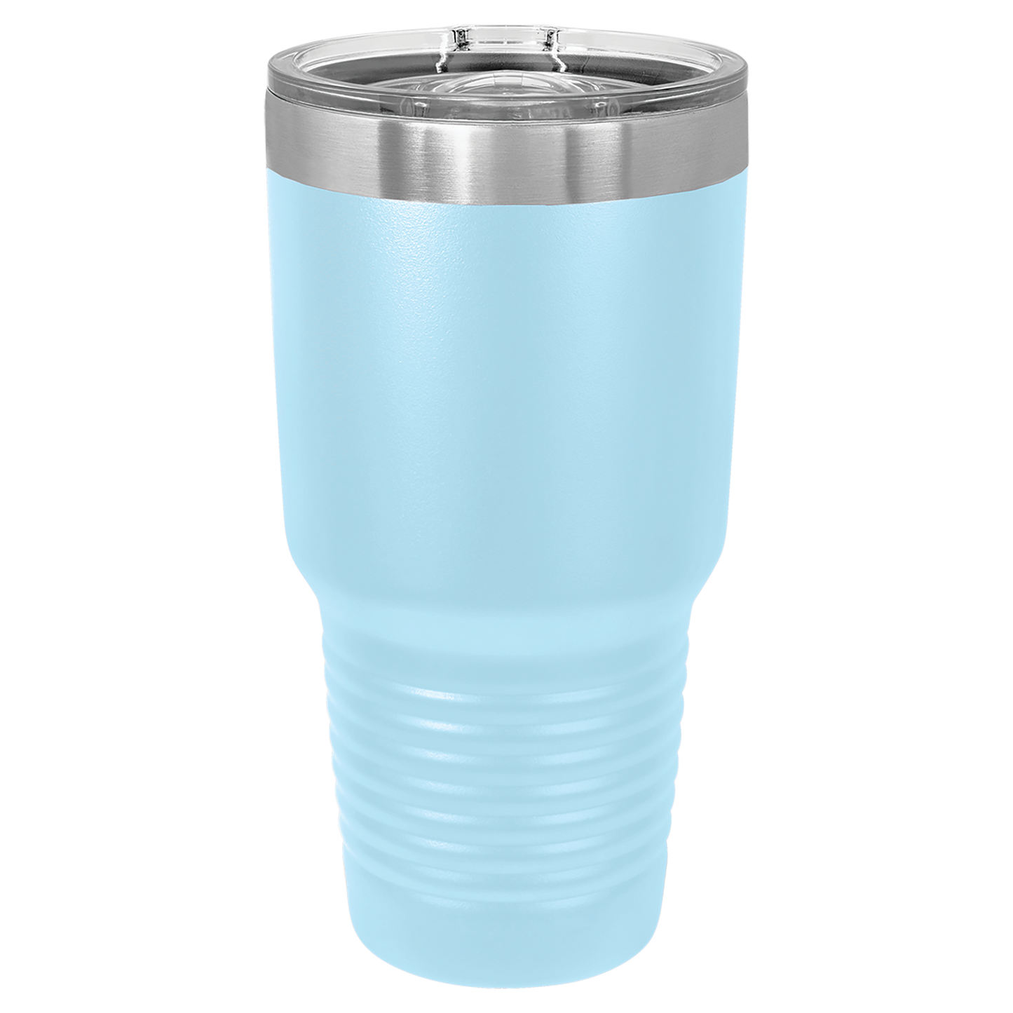 Polar Camel 30 oz. Light Blue Insulated Ringneck Tumbler with Slider Lid-MO