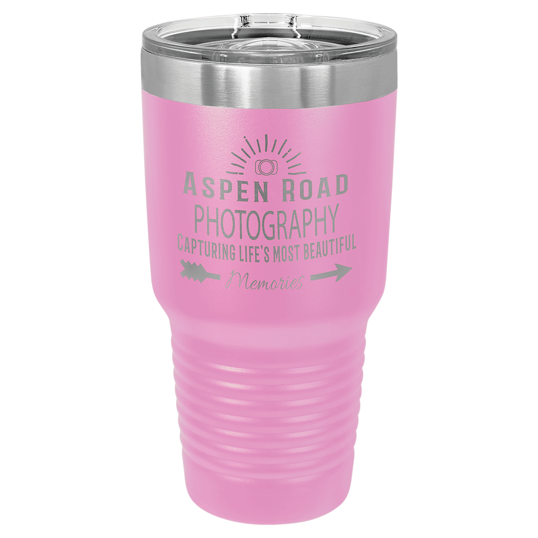 Polar Camel 30 oz. Light Purple Insulated Ringneck Tumbler with Slider Lid