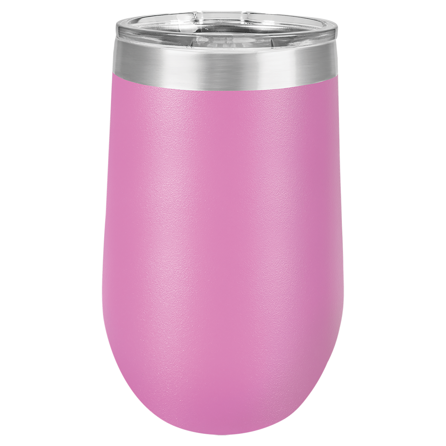 Polar Camel 16 oz. Light Purple Vacuum Insulated Stemless Tumbler with Lid-MO