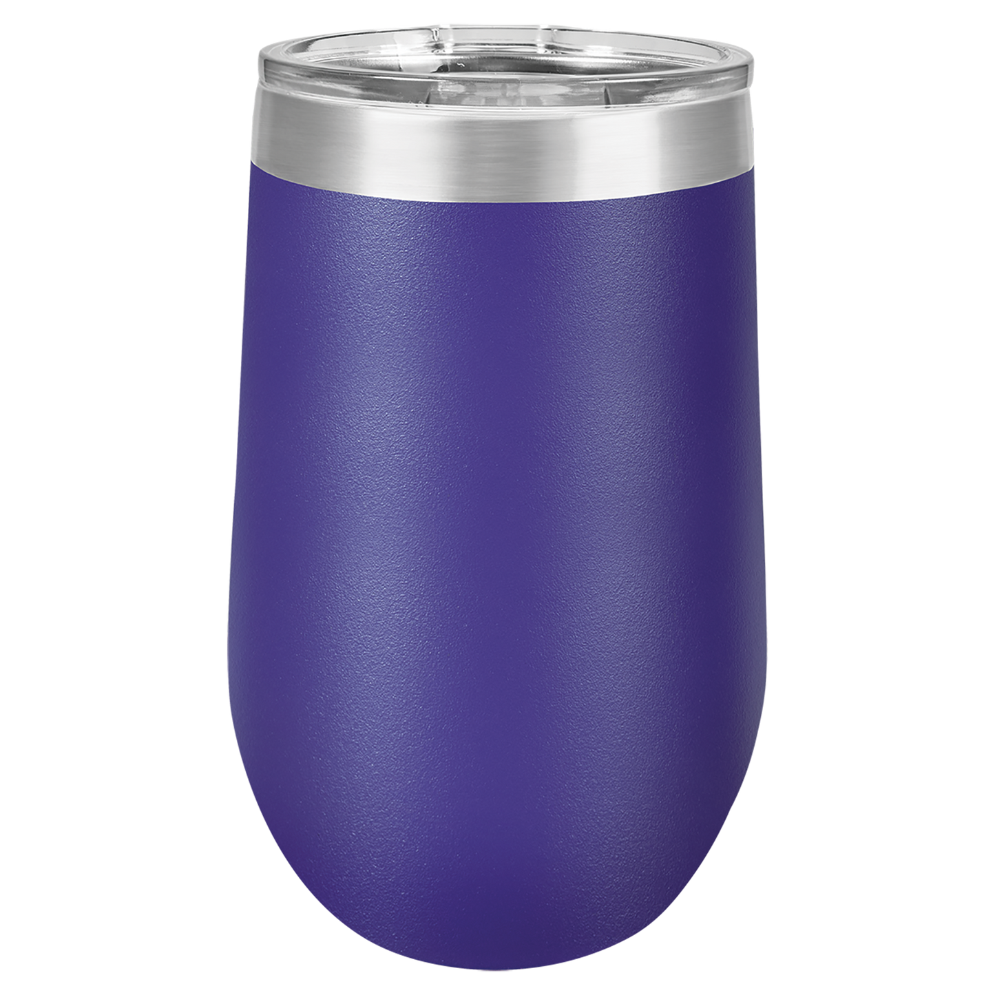 Polar Camel 16 oz. Purple Vacuum Insulated Stemless Tumbler with Lid-MO