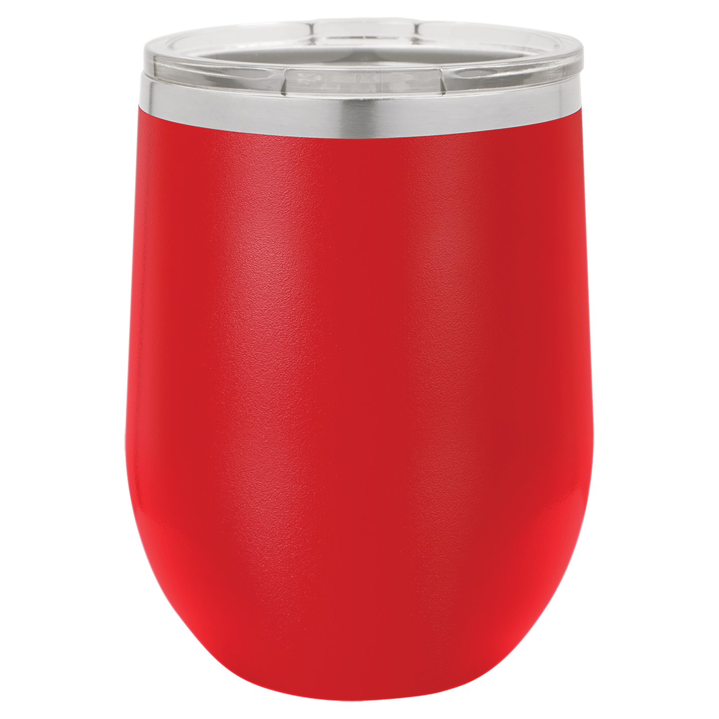 Polar Camel 12 oz. Red Vacuum Insulated Stemless Tumbler with Lid-MO