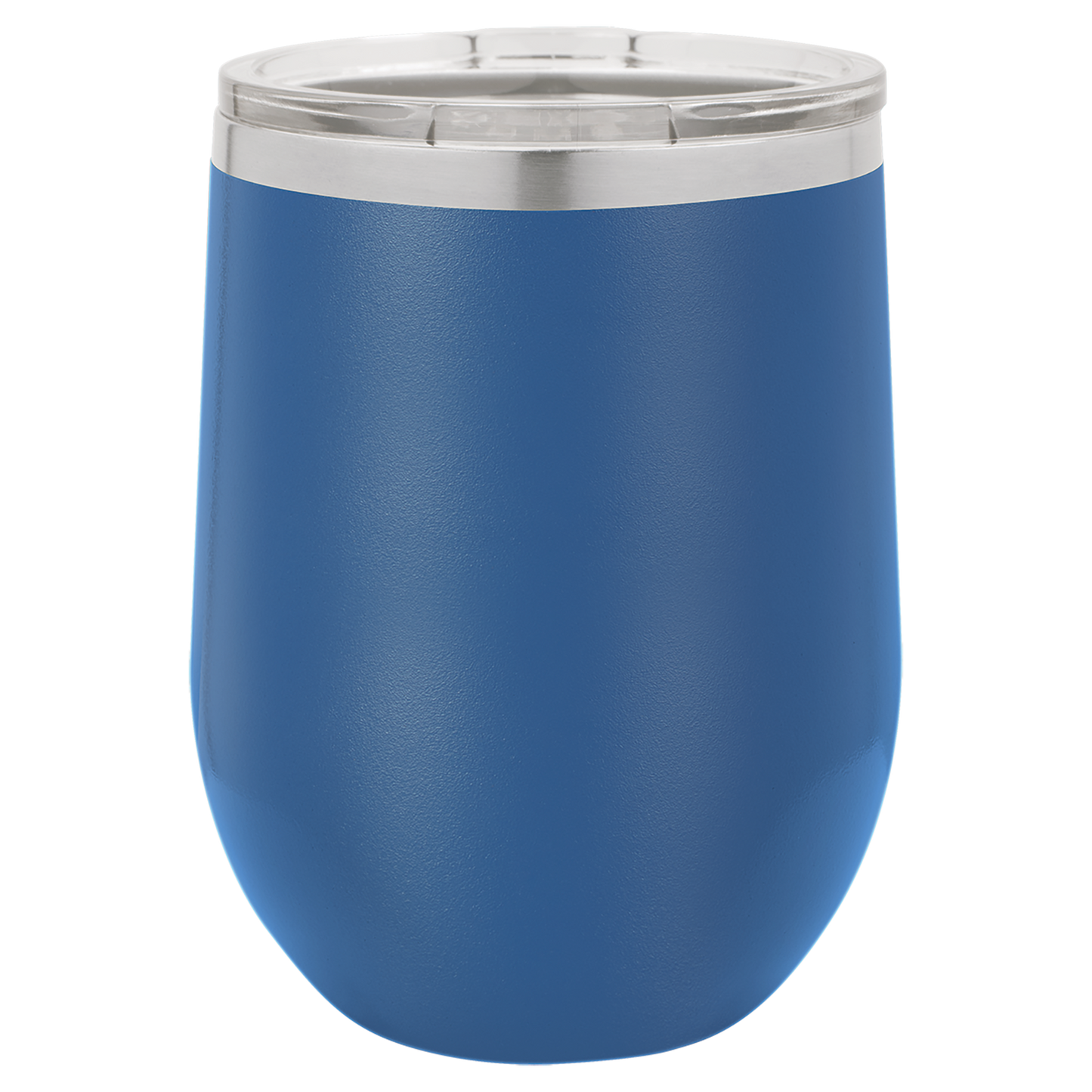 Polar Camel 12 oz. Royal Blue Vacuum Insulated Stemless Wine Tumbler with Lid