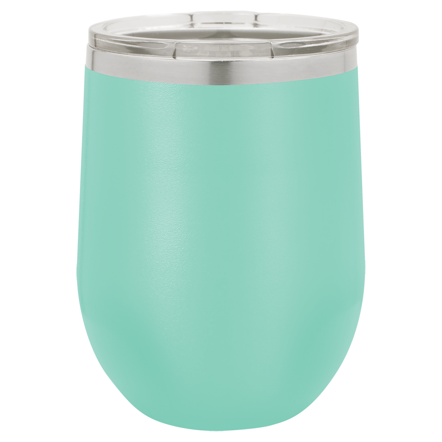 Polar Camel 12 oz. Teal Vacuum Insulated Stemless Wine Tumbler with Lid