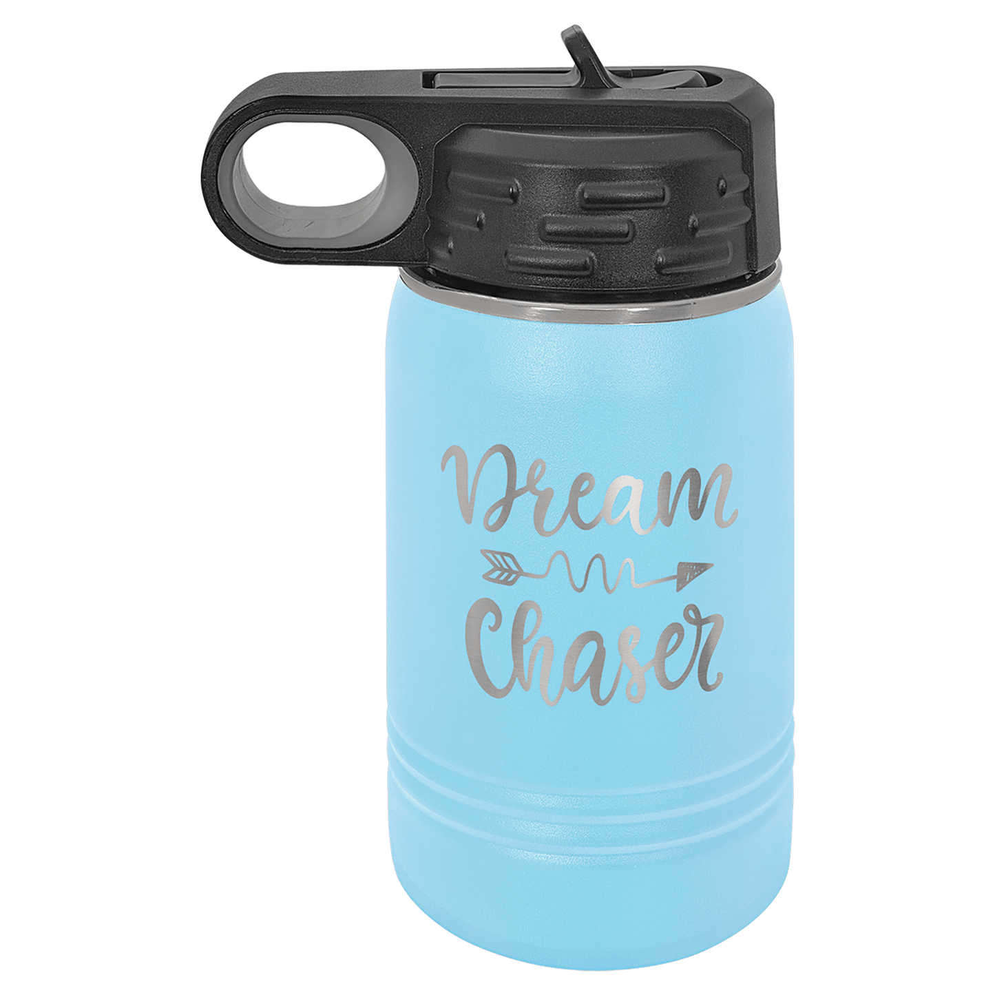 Polar Camel 12 oz. Light Blue Water Bottle