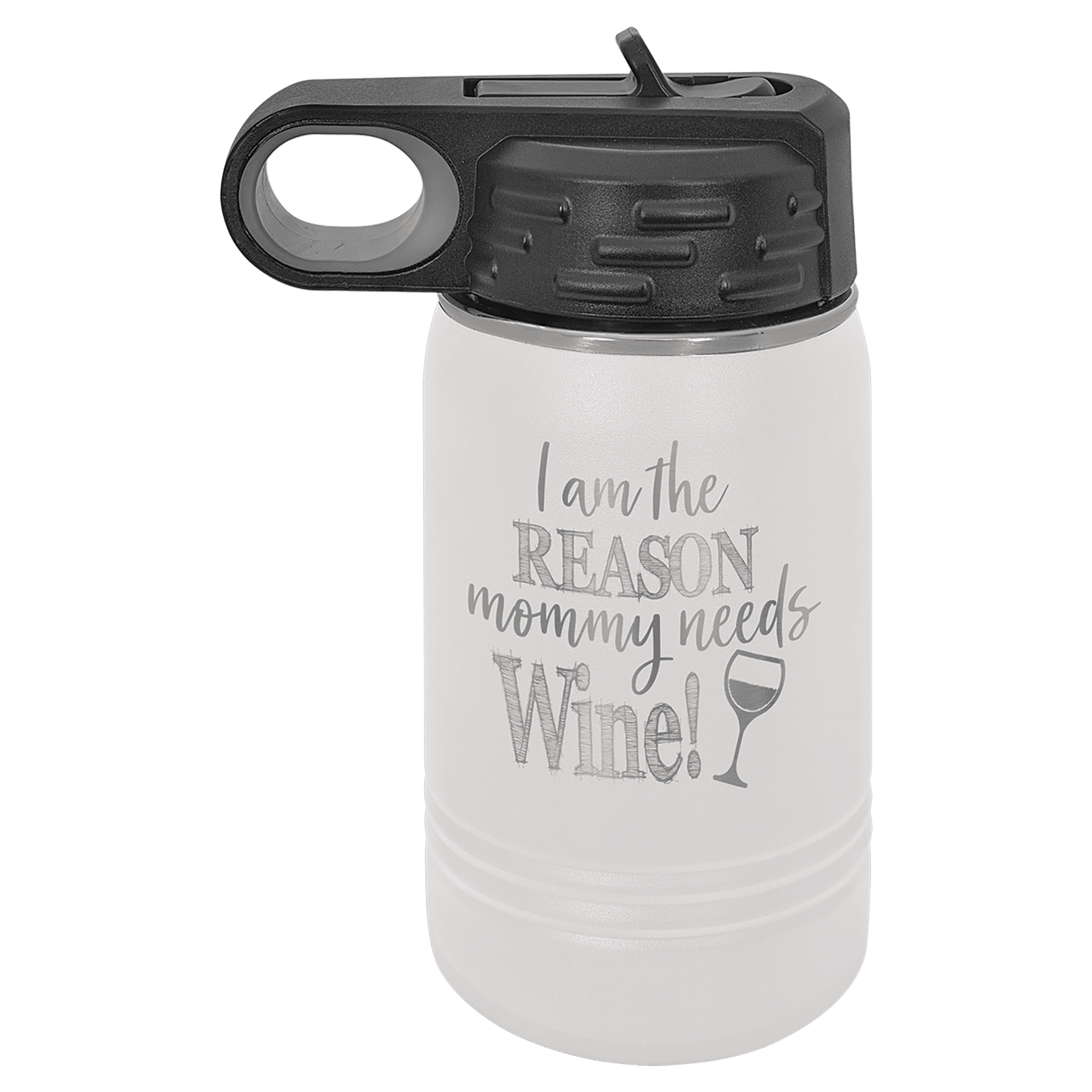 Polar Camel 12 oz. White Polar Bottle