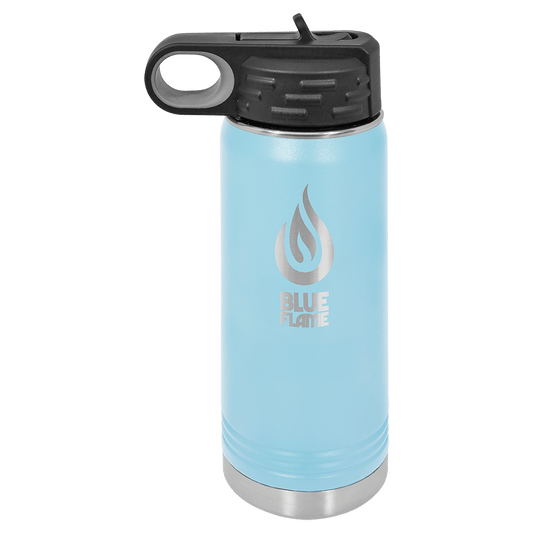 Polar Camel 20 oz. Light Blue  Water Bottle