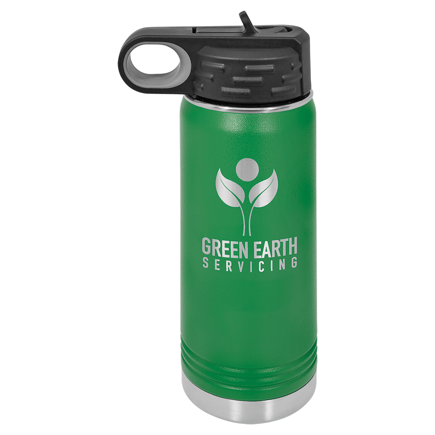 Polar Camel 20 oz. Green Water Bottle