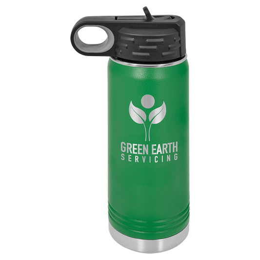 Polar Camel 20 oz. Green Water Bottle