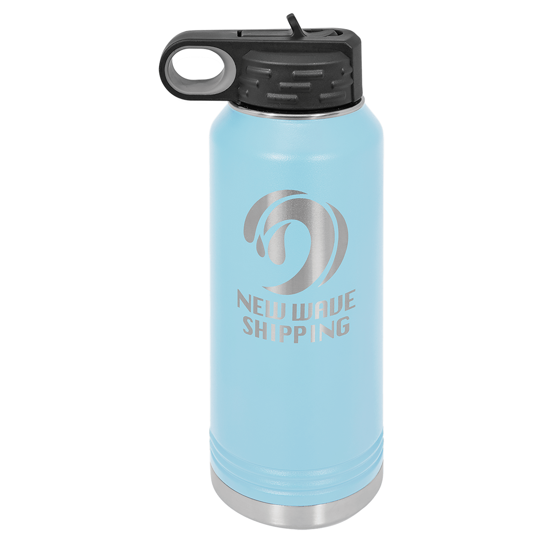 Polar Camel 32 oz. Light Blue Water Bottle