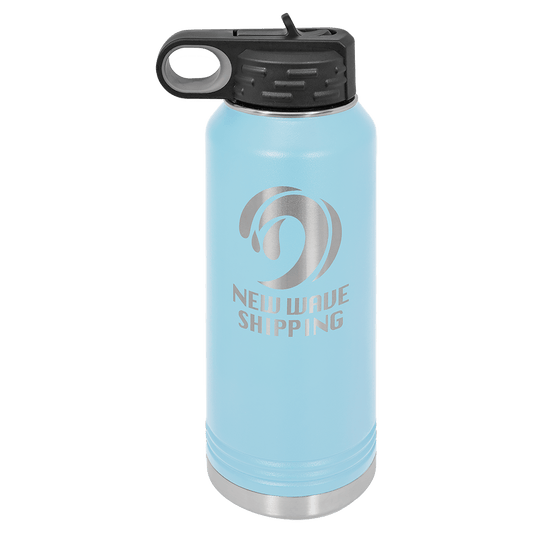 Polar Camel 32 oz. Light Blue Water Bottle