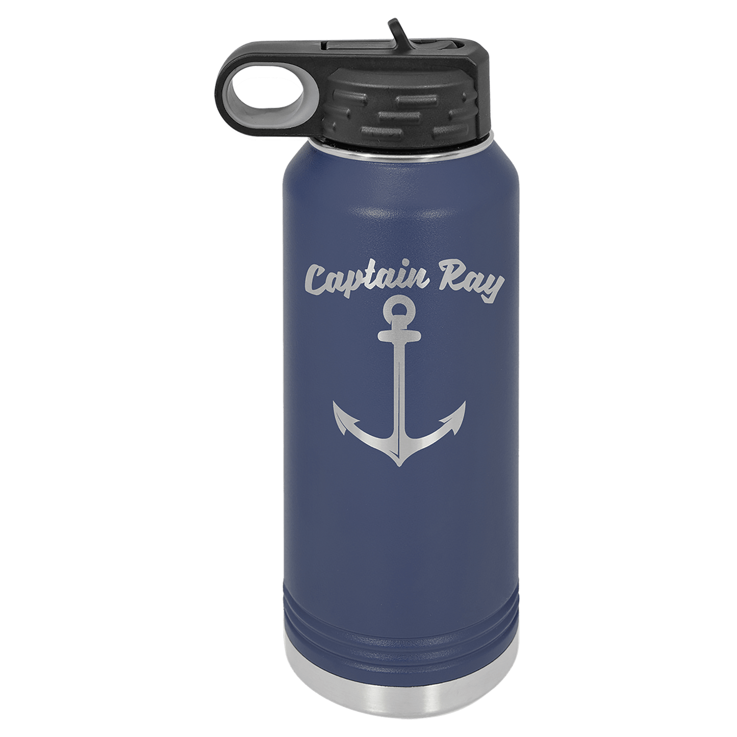 Polar Camel 32 oz. Navy Blue Water Bottle