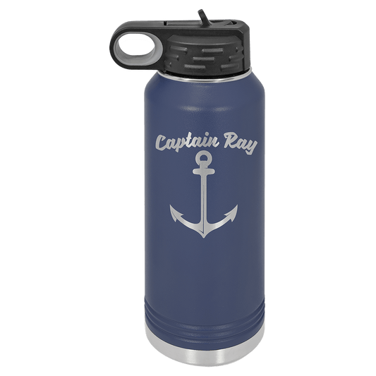 Polar Camel 32 oz. Navy Blue Water Bottle