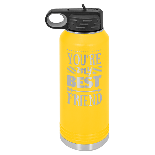 Polar Camel 32 oz. Yellow Water Bottle