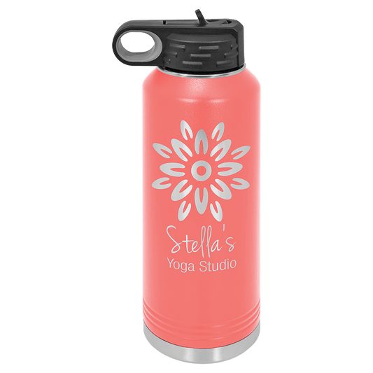 Polar Camel 40 oz. Coral Water Bottle